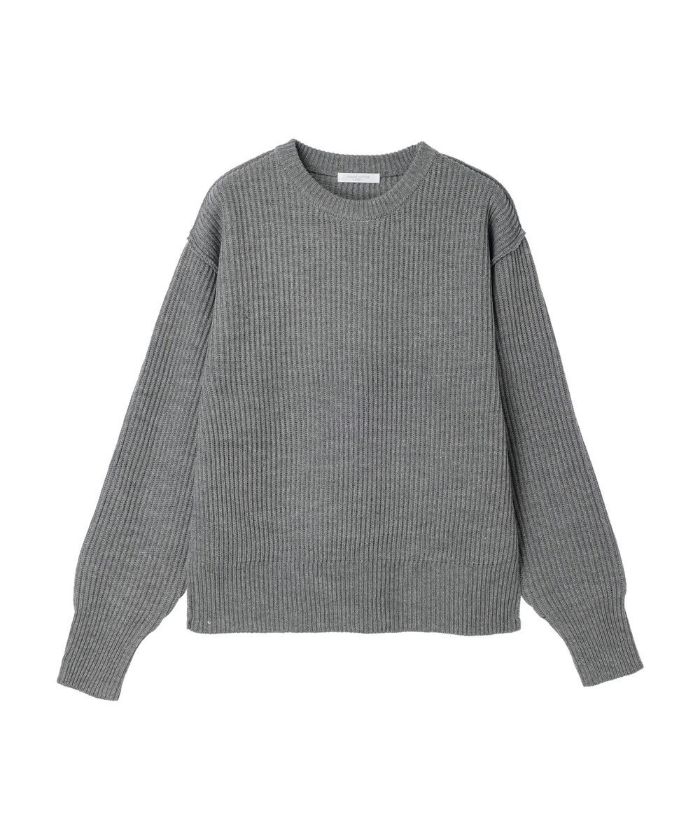 Green Parks 洗える　アゼ編みニットプルオーバー 