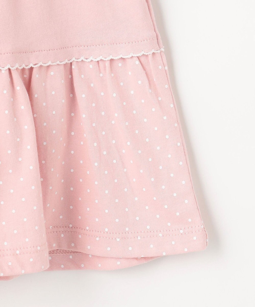 組曲 KIDS 【80-100㎝】 ドットティアードチュニック 