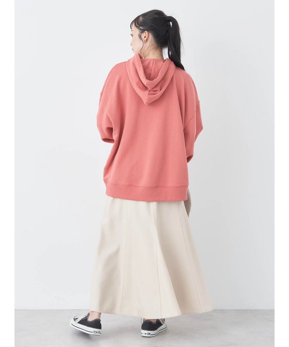 earth music&ecology スウェットルーズパーカー 