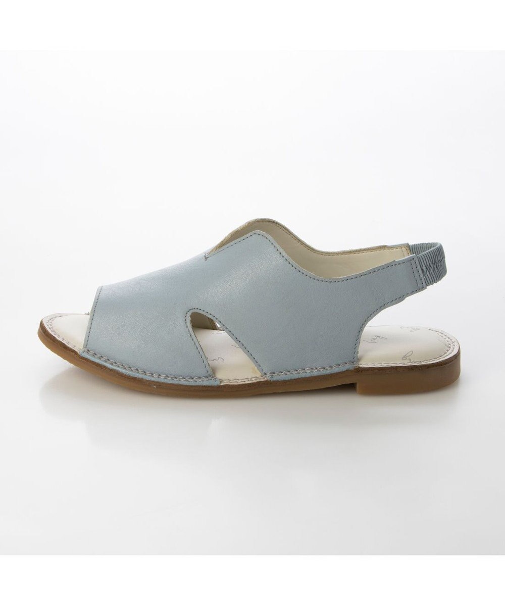 ing <ing>【サスティナブルシリーズ】サイドオープンサンダル 