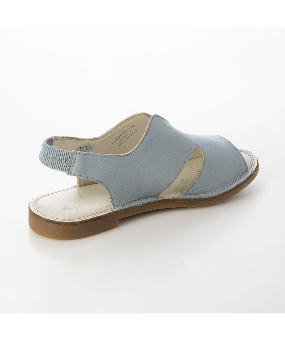 ing <ing>【サスティナブルシリーズ】サイドオープンサンダル 