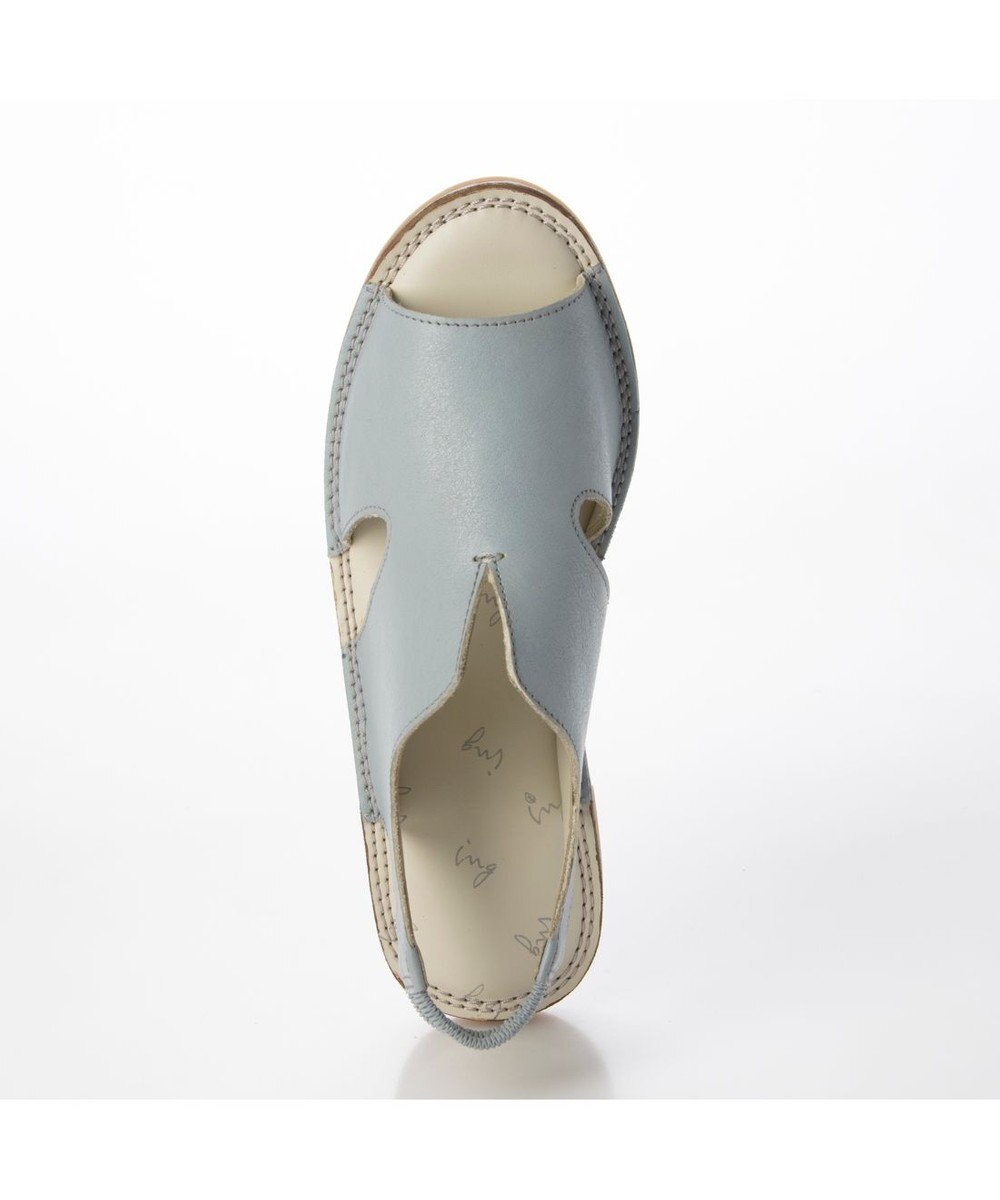 ing <ing>【サスティナブルシリーズ】サイドオープンサンダル 