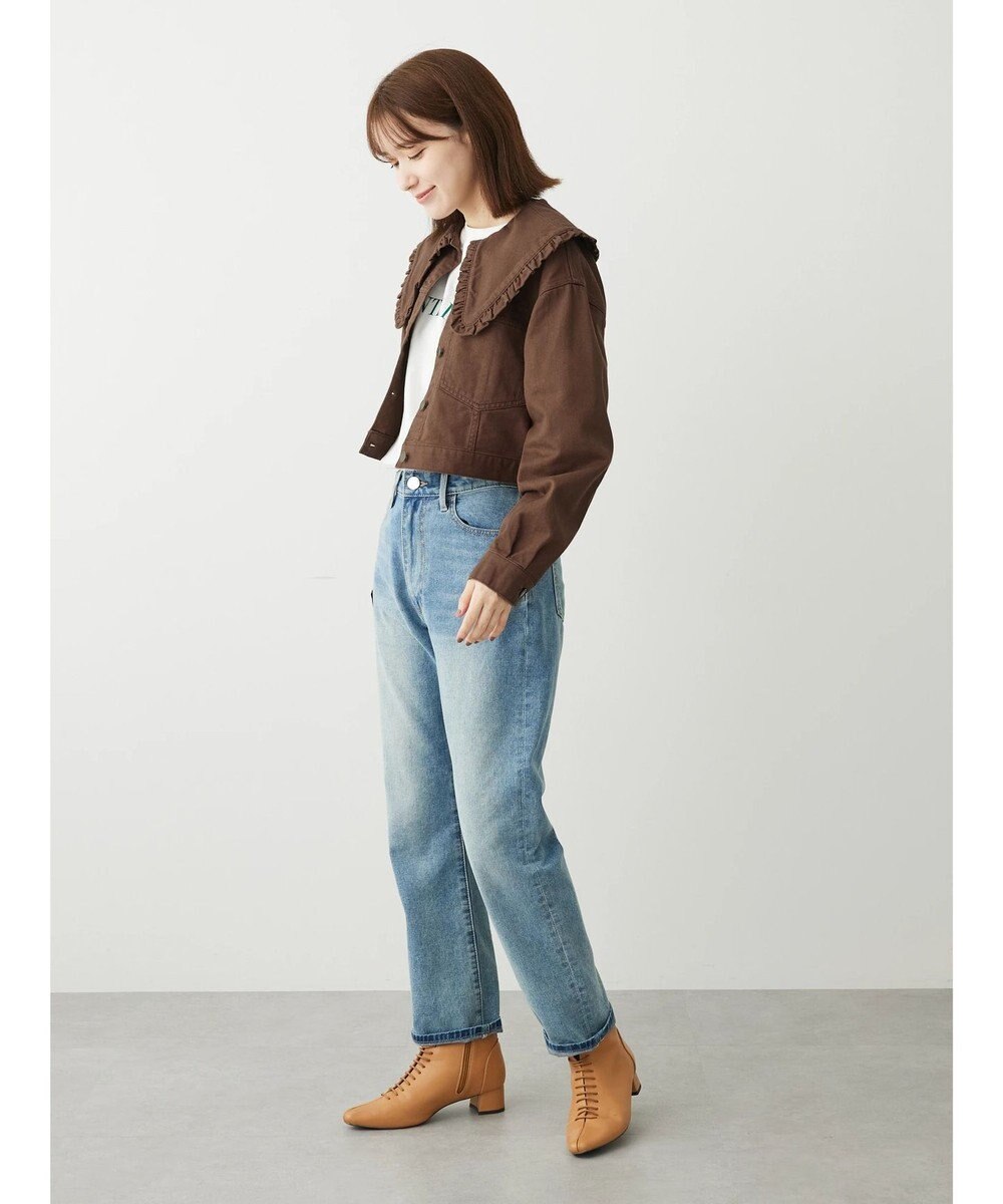 Green Parks ・Ｄｏｕｂｌｅ　Ｆｌａｇｓ　フリルカラージャケット 