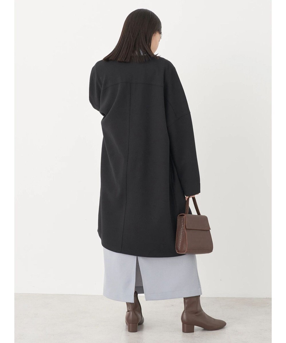 earth music&ecology 圧縮風ポンチコーディガン 