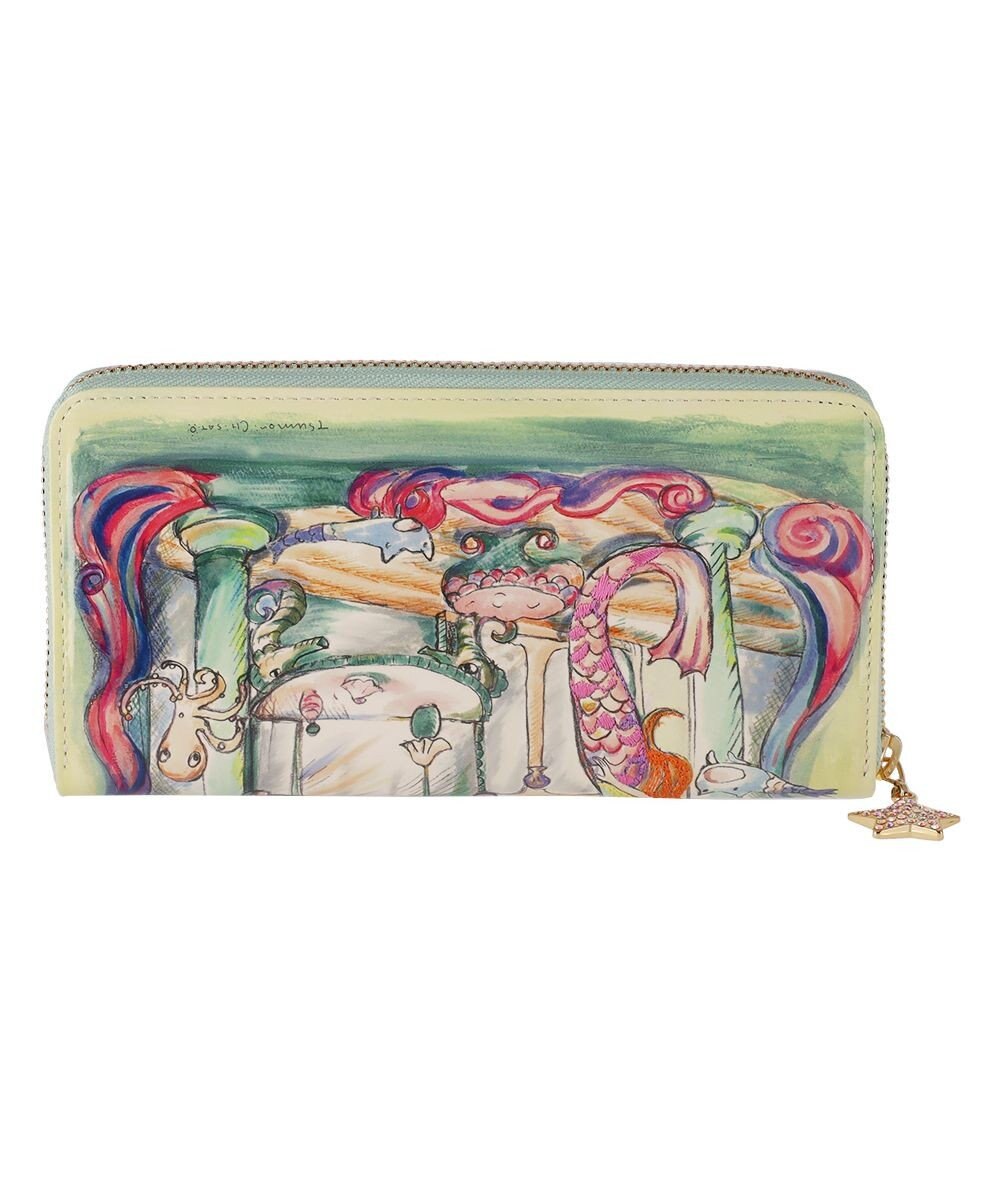 tsumori chisato CARRY マーメイドルーム ラウンドファスナー長財布 