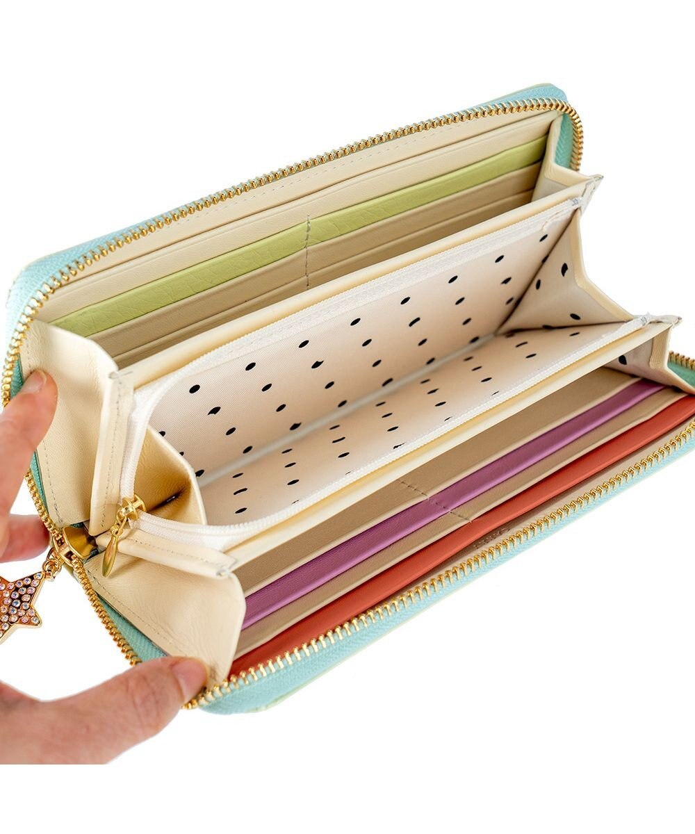 tsumori chisato CARRY マーメイドルーム ラウンドファスナー長財布 