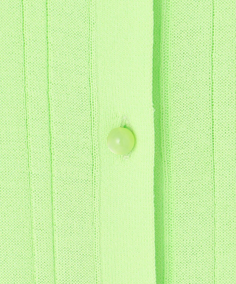 組曲 L 【WEB限定カラーあり】衿付きシアーニットポロ 