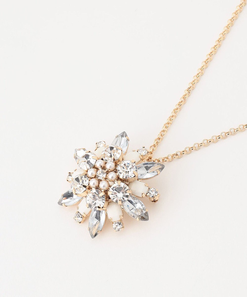 NOBLE FLOWER BROOCH NECKLACE 2WAY ブローチネックレス / TOCCA