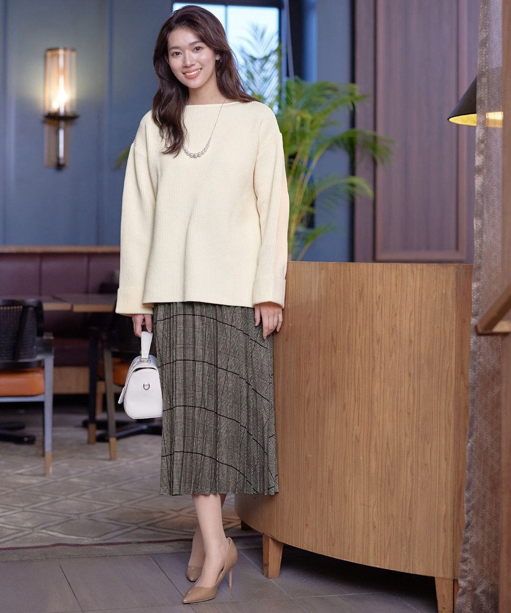 Tiaclasse 【安田美沙子さん着用】チェックプリーツスカート 