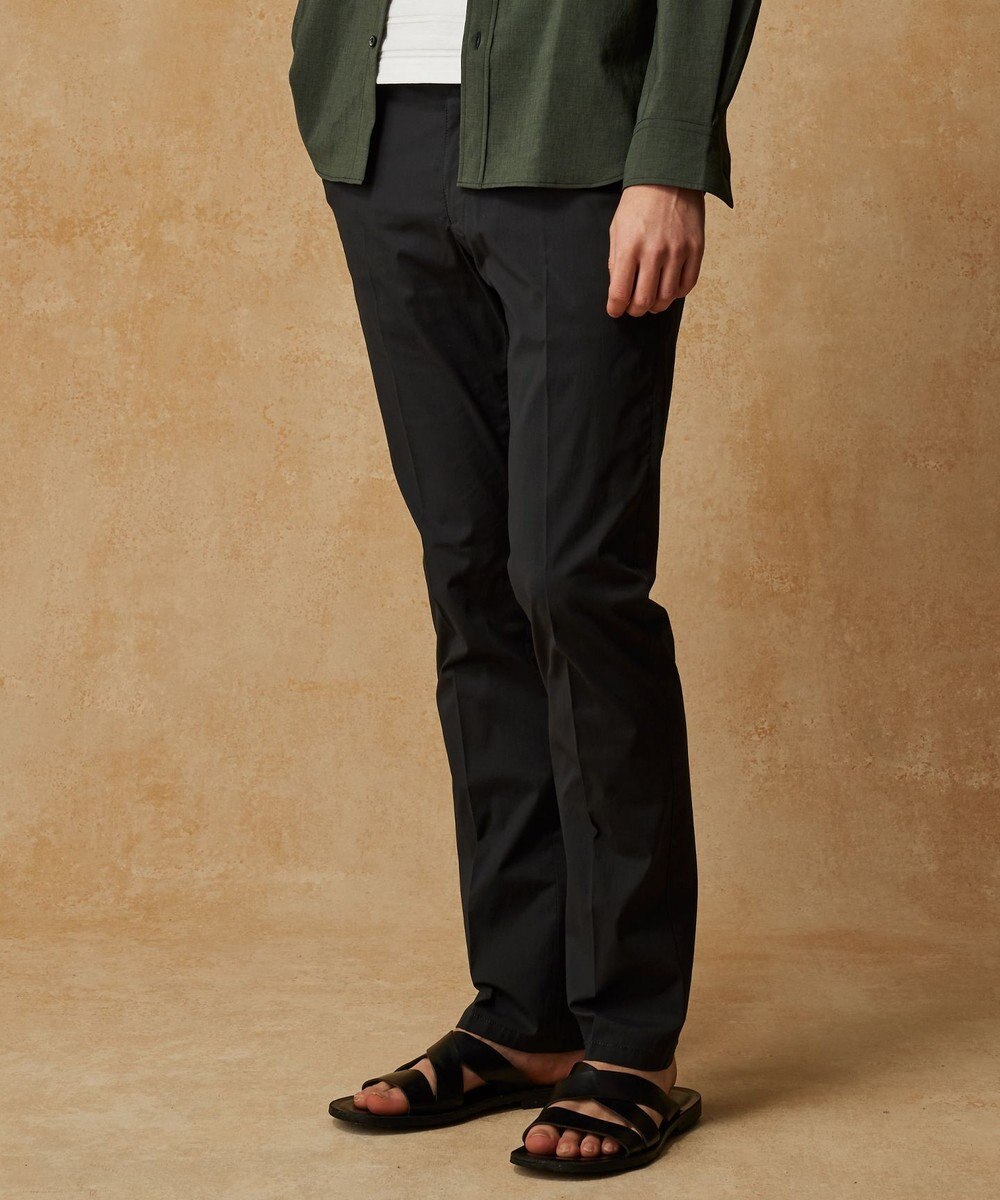 JOSEPH ABBOUD 【キングサイズ・ウエストも伸びる!/ストレッチ/軽量/Eco撥水】マイクロピケストレッチ パンツ 