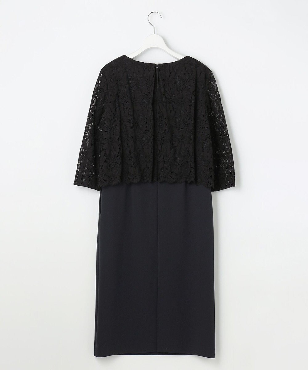 自由区 L 【17号サイズまで展開・カタログ掲載】トリアセダブルクロスレース ワンピース 