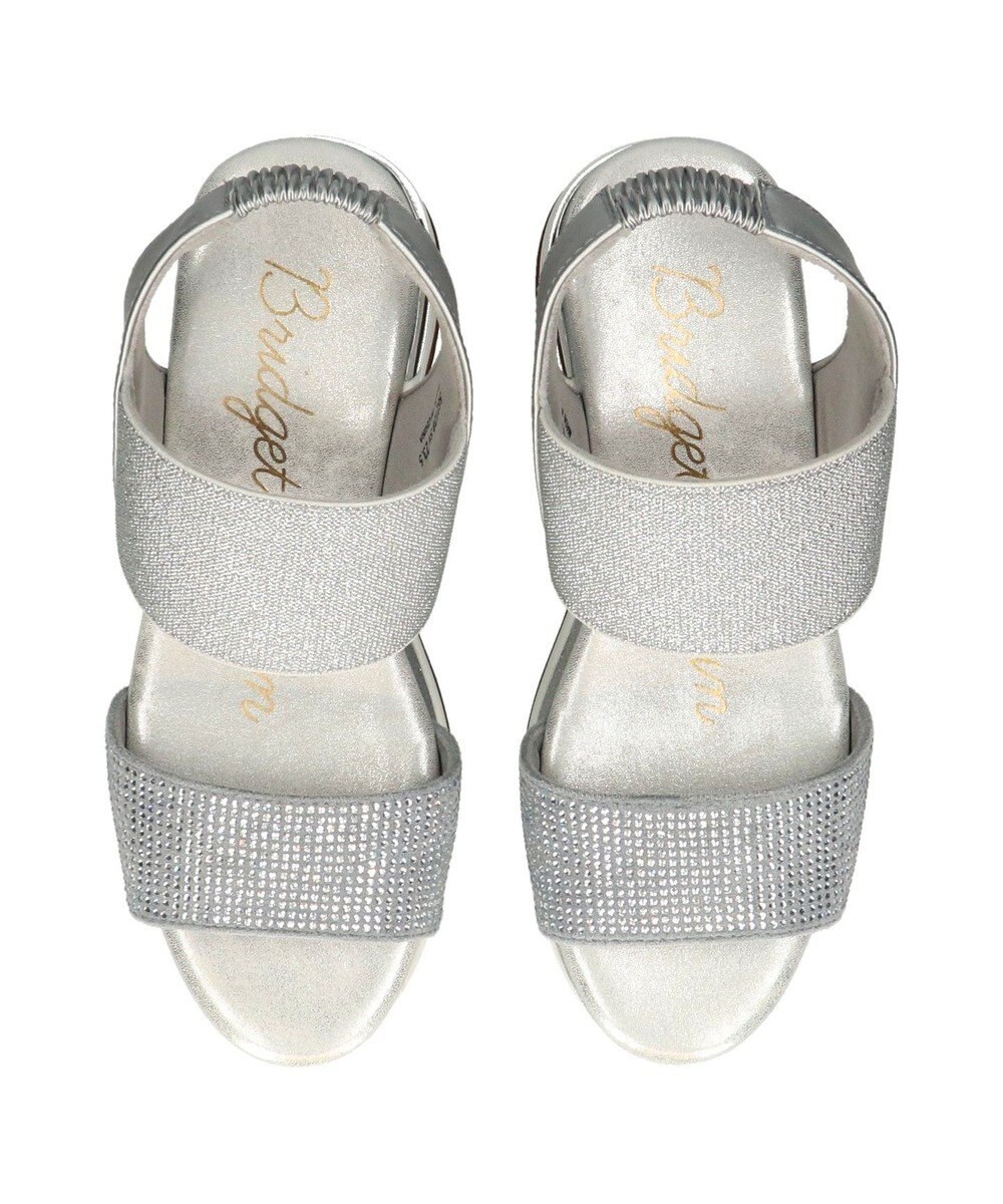 Bridget Birkin 【Bridget Birkin】ビジューグリッタープラットフォームサンダル 