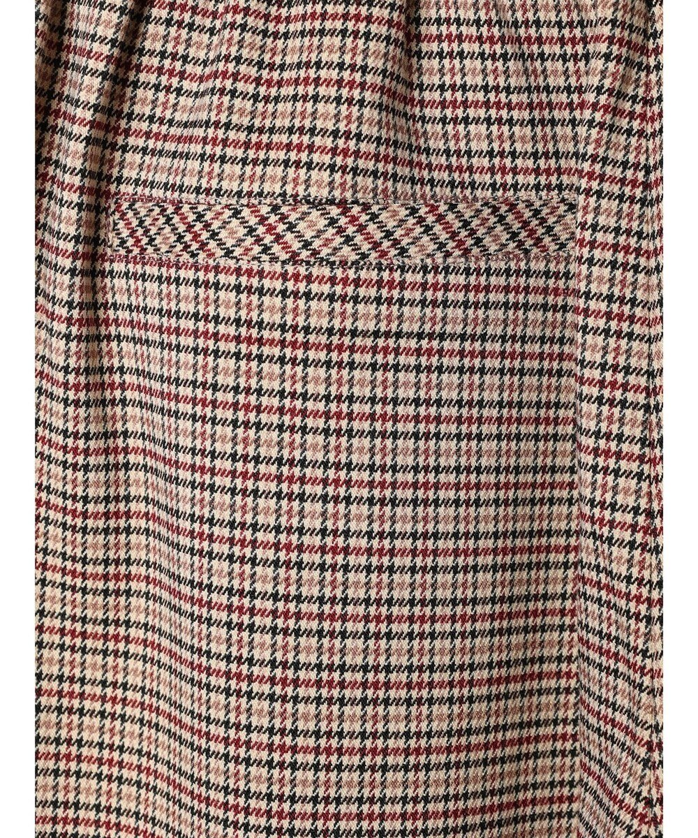 earth music&ecology チェックストレートパンツ 