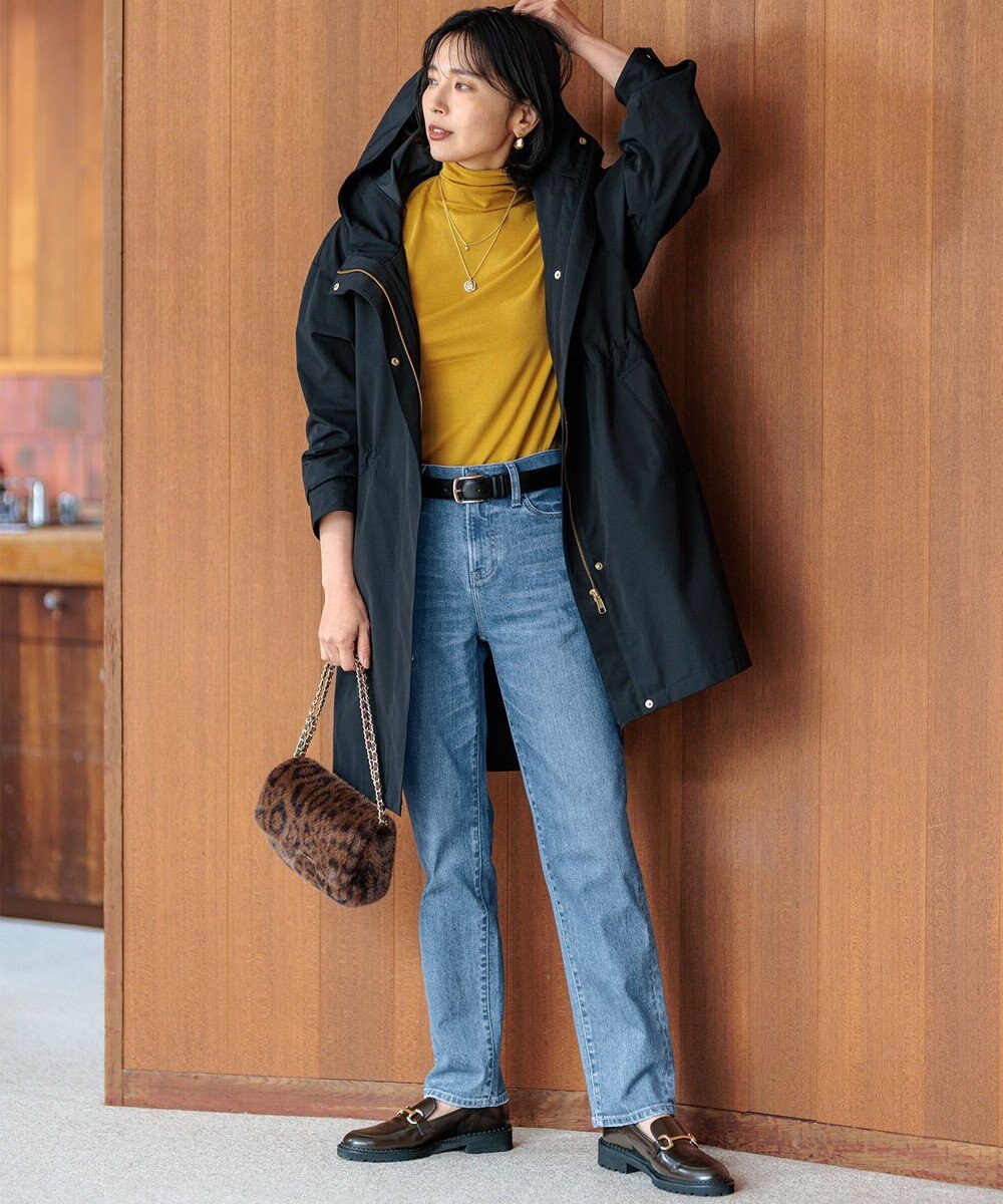 23区 S 【Oggi1月号/CLASSY.11月号掲載】スムージーコットン タートルネック ニット 