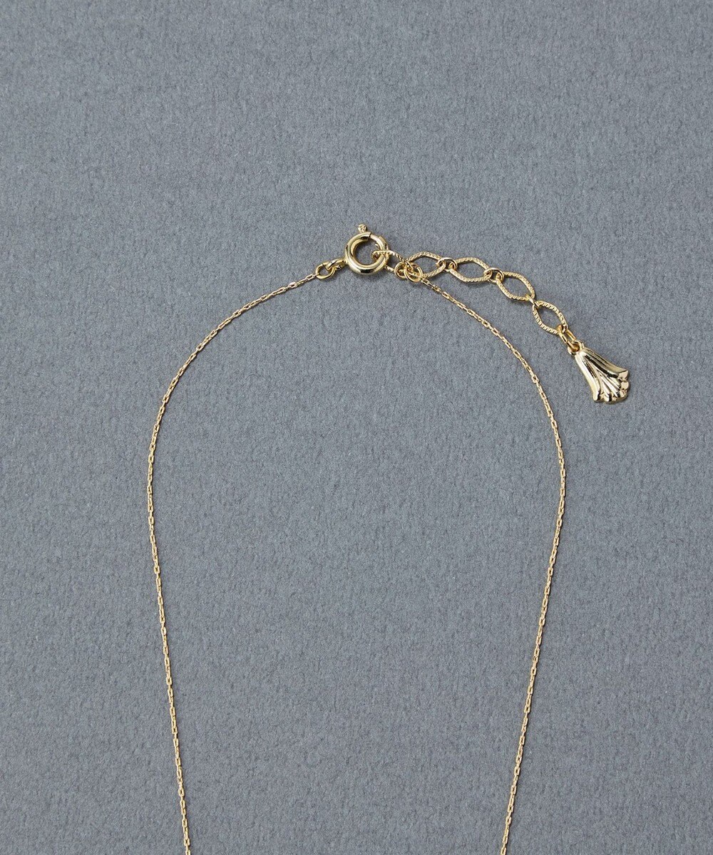 Phoebe 〈金属アレルギー対応〉Vラインミニパールネックレス　V字デザイン/小粒パール 