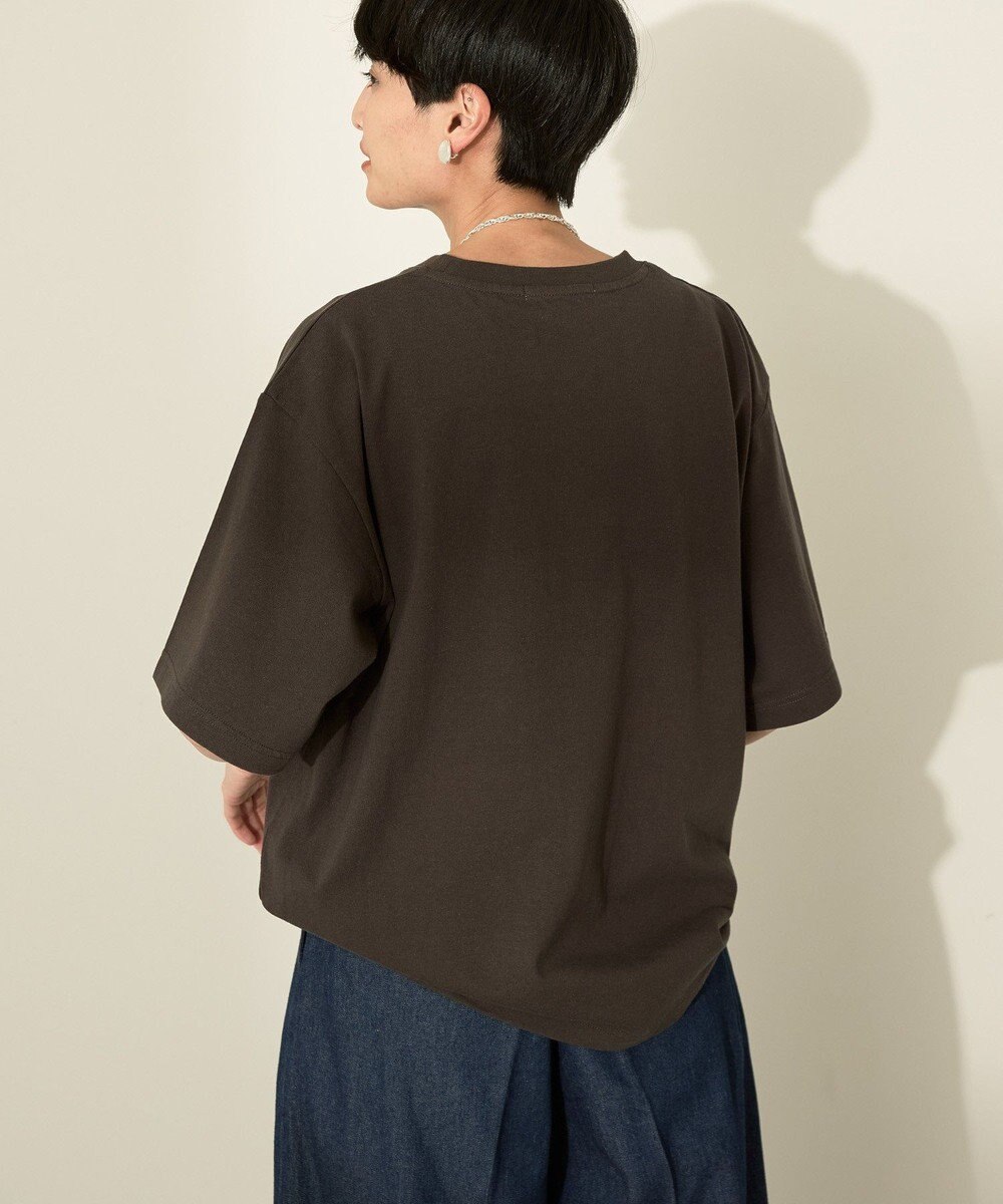 AMERICAN HOLIC バイオウォッシュ加工ロゴＴシャツ 