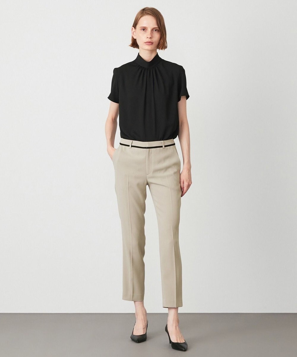 BEIGE， 【L-size】EVA / ハイネックブラウス 