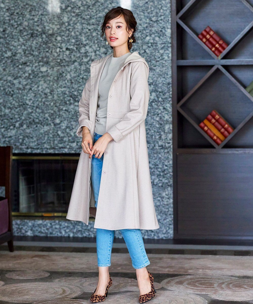 Tiaclasse L 【GOLD LABEL】【洗える】抗菌・防臭加工 ホールガーメント®ドルマンニット 