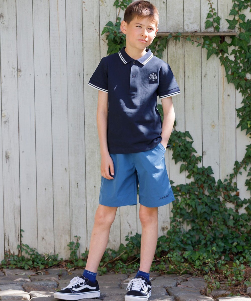 J.PRESS KIDS 【110-130cm】カノコ 半袖ポロシャツ 