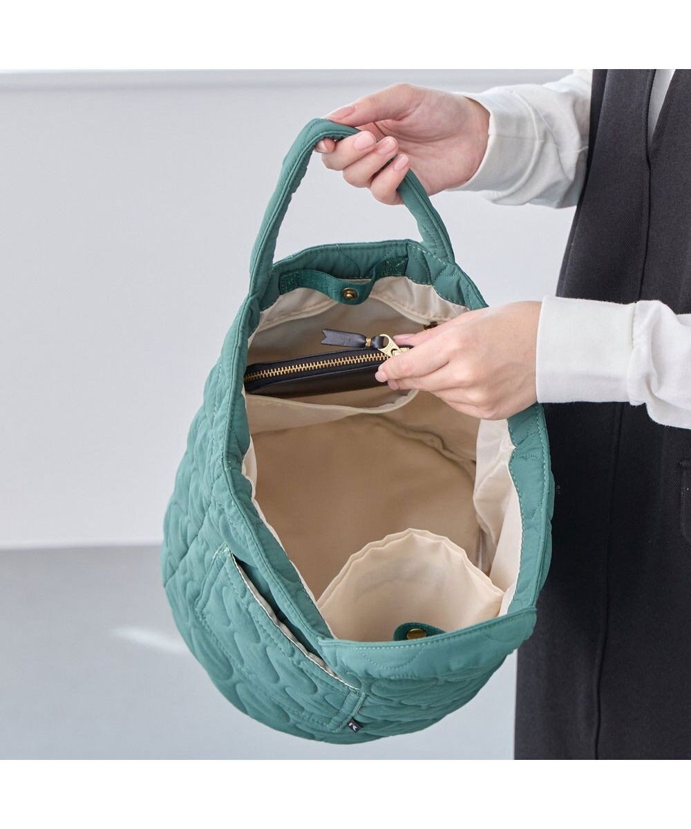 ROOTOTE 3633【丸底】SN.デリ.ミリタリーキルト-A 