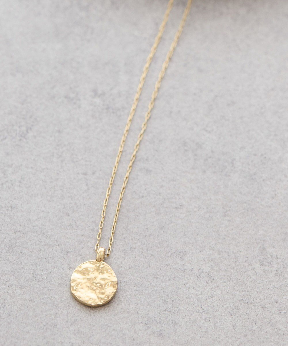 AMERICAN HOLIC テクスチャーコインネックレス 