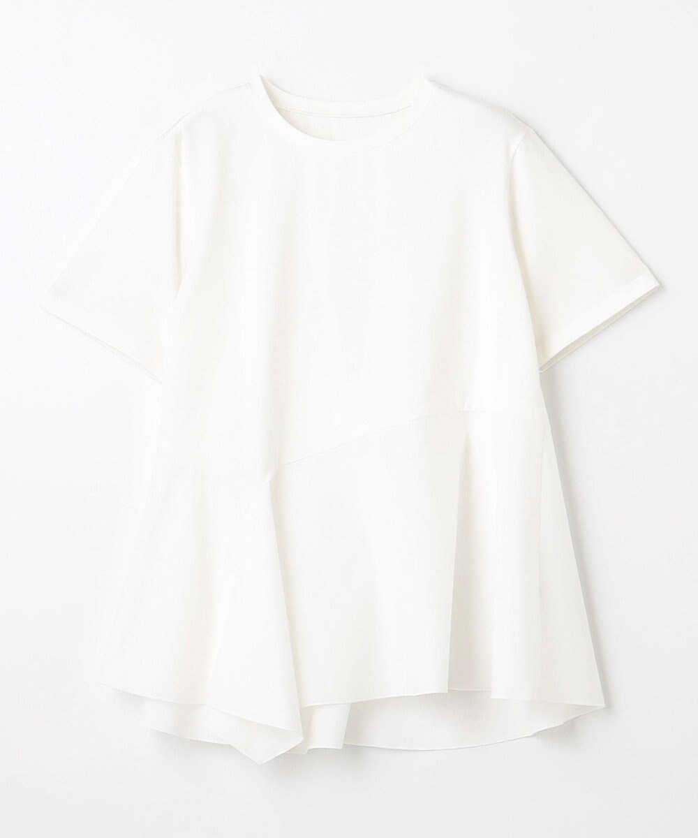 ANY L 【洗濯機可】コンビネーションイレヘムカットソー 