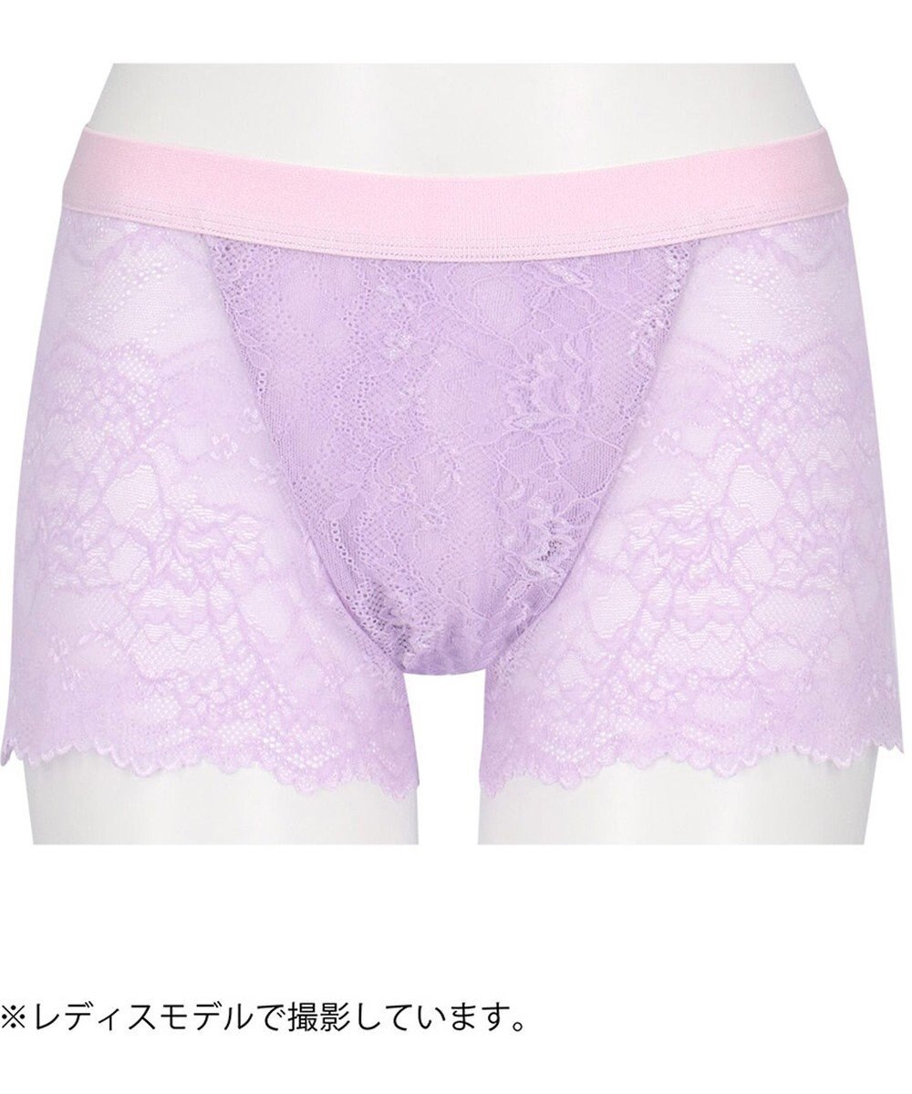 WACOAL MEN WACOAL MEN 【レースボクサー】 ボクサーパンツ ユニセックス 通気性 スカラ始末(裾部分) マチ部分の肌側は綿素材 レディース メンズ WT8822 /ワコールメン 