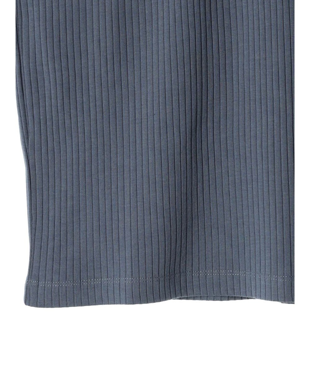 earth music&ecology フレンチスリーブリブプルオーバー 