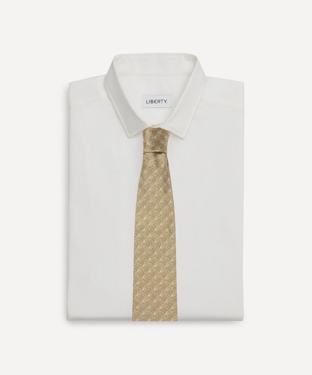 LIBERTY. アイフィス ジャカード タイ 