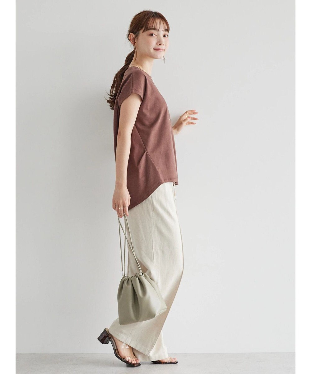 AMERICAN HOLIC キレイＣｏｔｔｏｎフレンチスリーブカットプルオーバー 