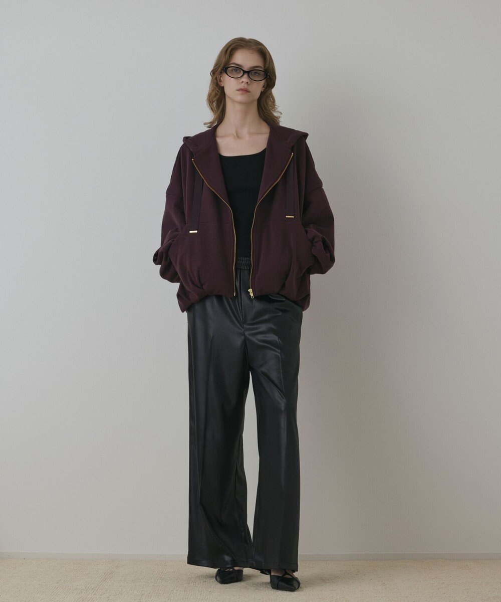 GRACE CONTINENTAL バル－ン裏毛パ－カ－ 