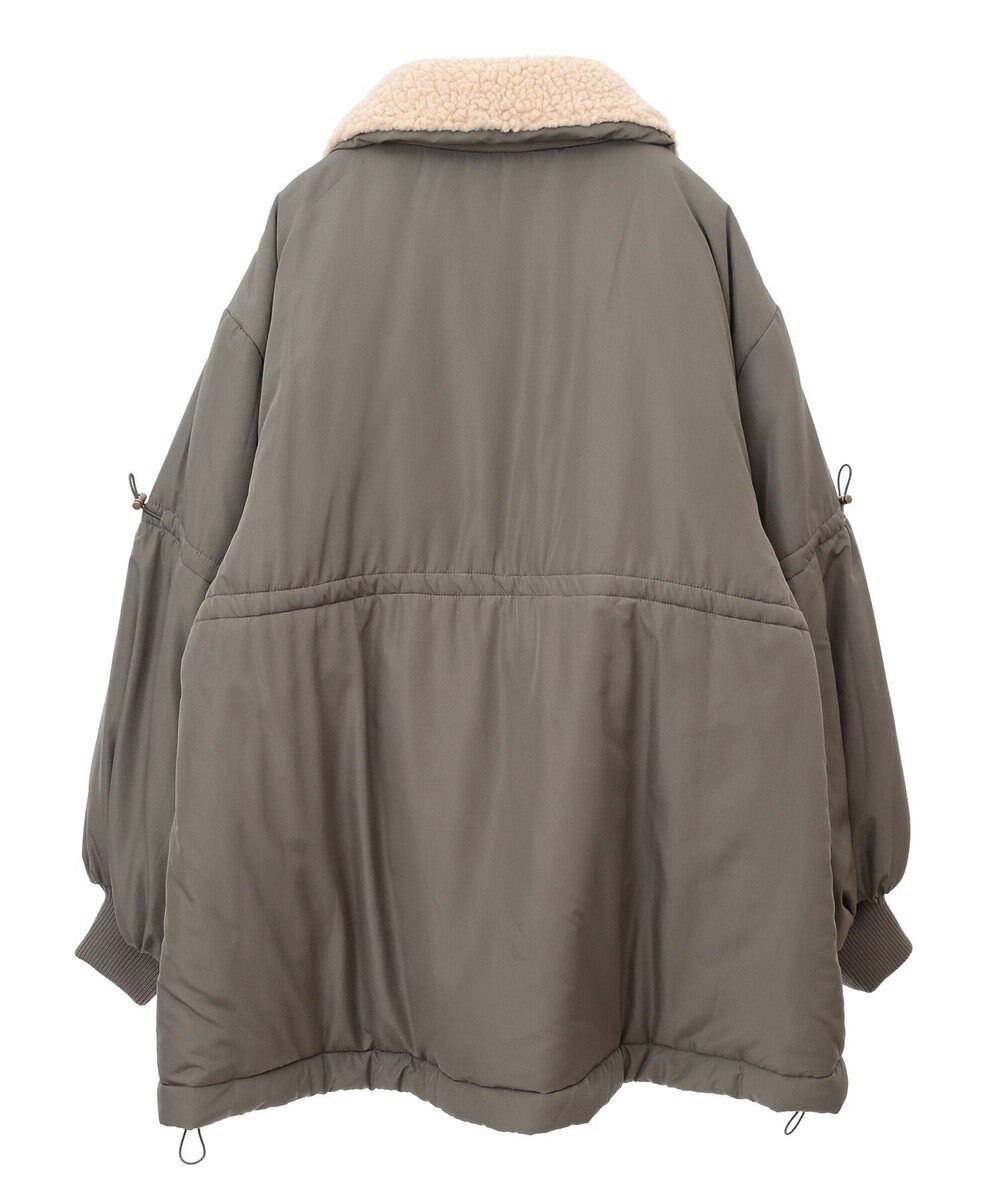 Green Parks ・ｓｗｉｎｇ　ｂｙ　中綿スタンドカラーミリタリーコー 