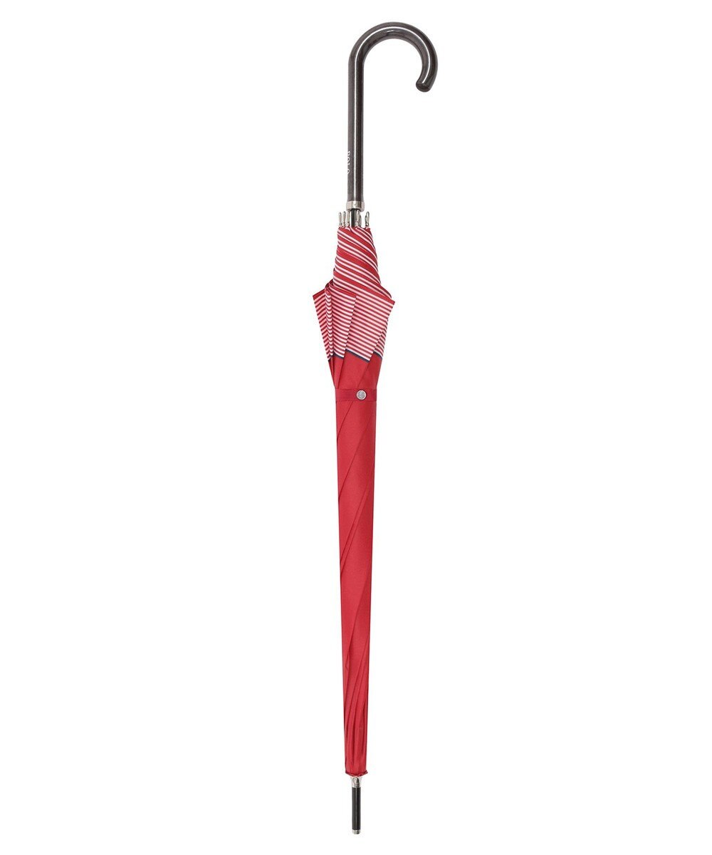 MOONBAT 【WEB限定】POLO RALPH LAUREN（ポロ ラルフローレン）長傘 ワンポイントポロポニー×裾ボーダー 8本骨 