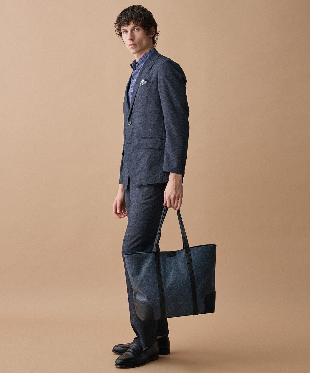 JOSEPH ABBOUD 【キングサイズ・通気性/清涼/軽量/ストレッチ】クールピケストレッチジャケット 