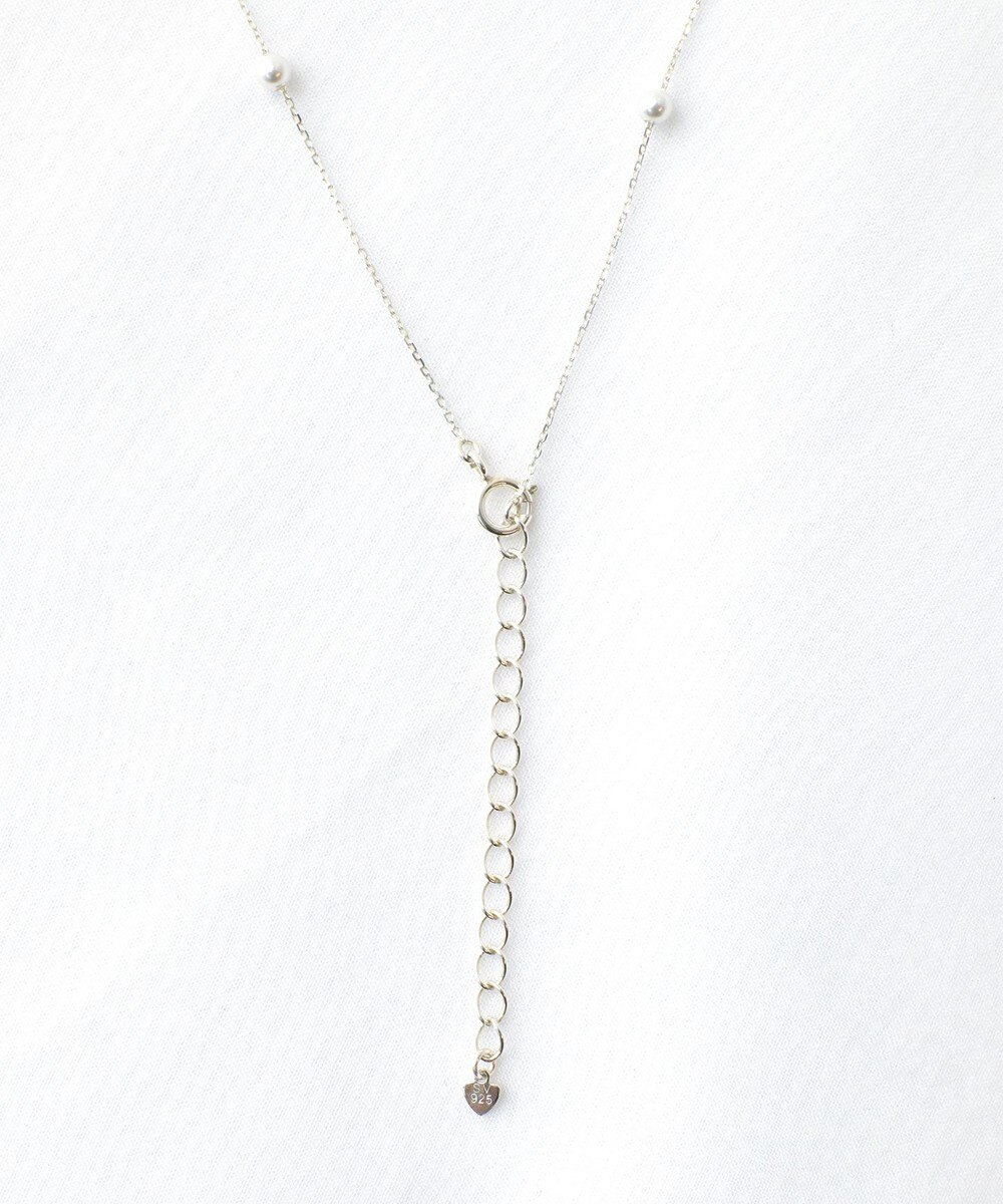 Tiaclasse シルバーパールネックレス 
