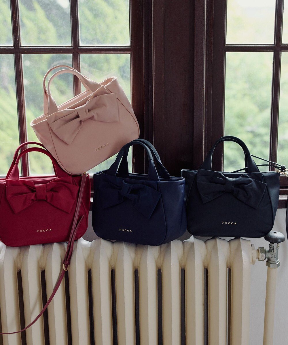 TOCCA RIBBON CUBE NYLON MINI TOTE ミニトートバッグ【星風まどかさん着用】 