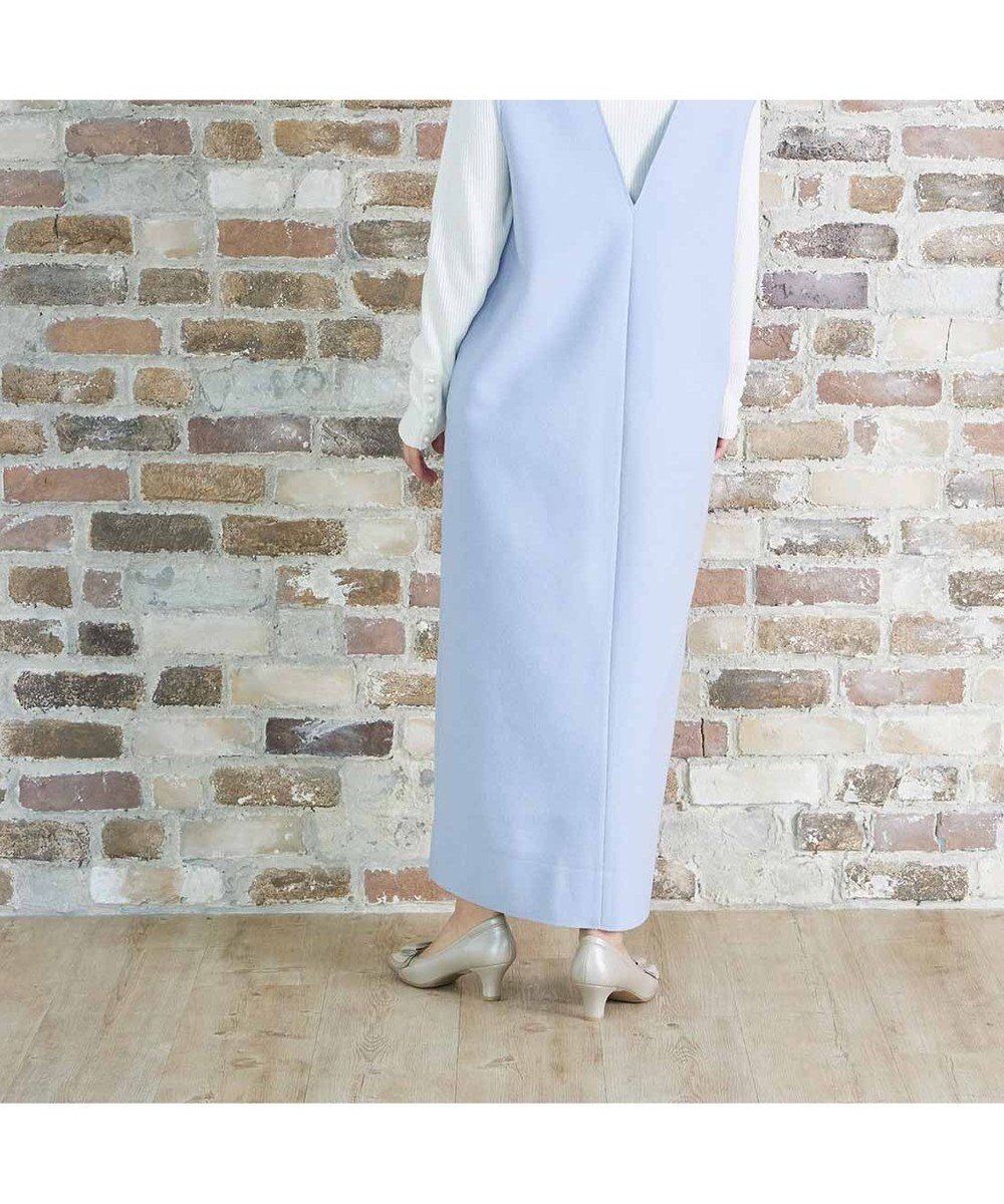 Riz raffinee <Riz raffinee>【高機能】スクエアドレープパンプス 