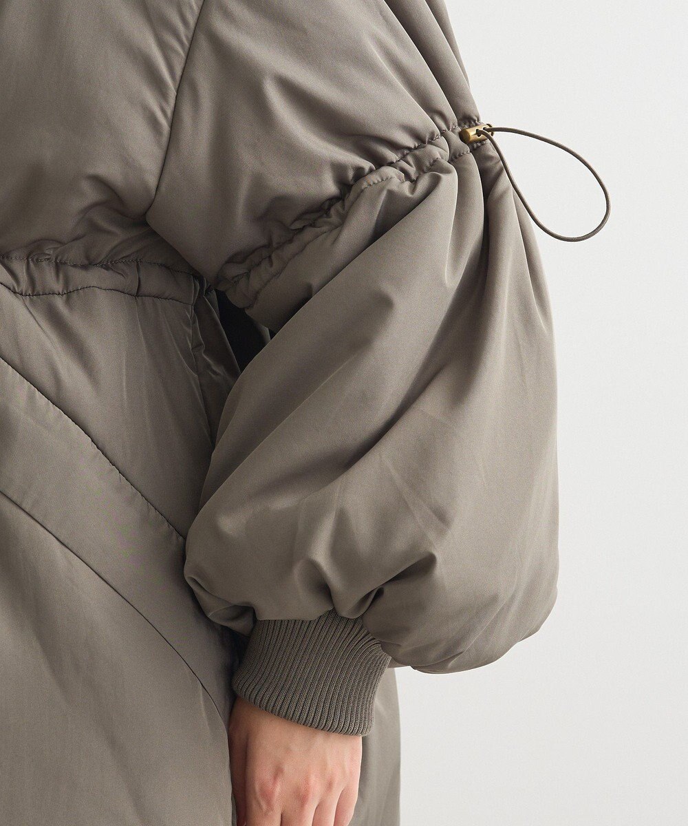 Green Parks ・ｓｗｉｎｇ　ｂｙ　中綿スタンドカラーミリタリーコー 