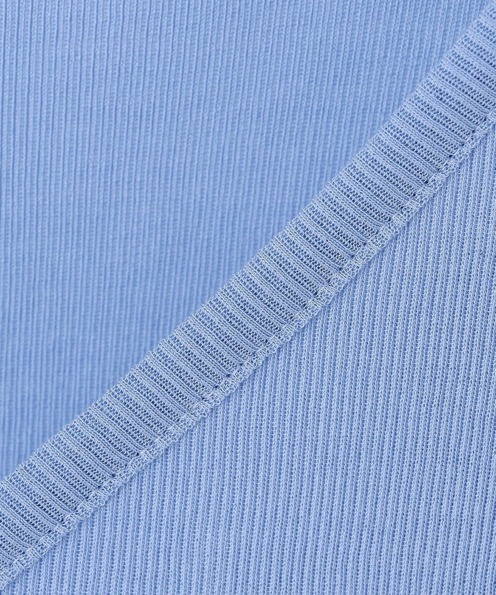 BEIGE， 【洗える・BAILA 10月号掲載】MARINO / 2WAYリブコンパクトカーディガン 