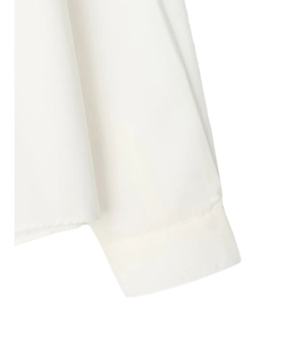 earth music&ecology ロゴ刺繍シャツ 