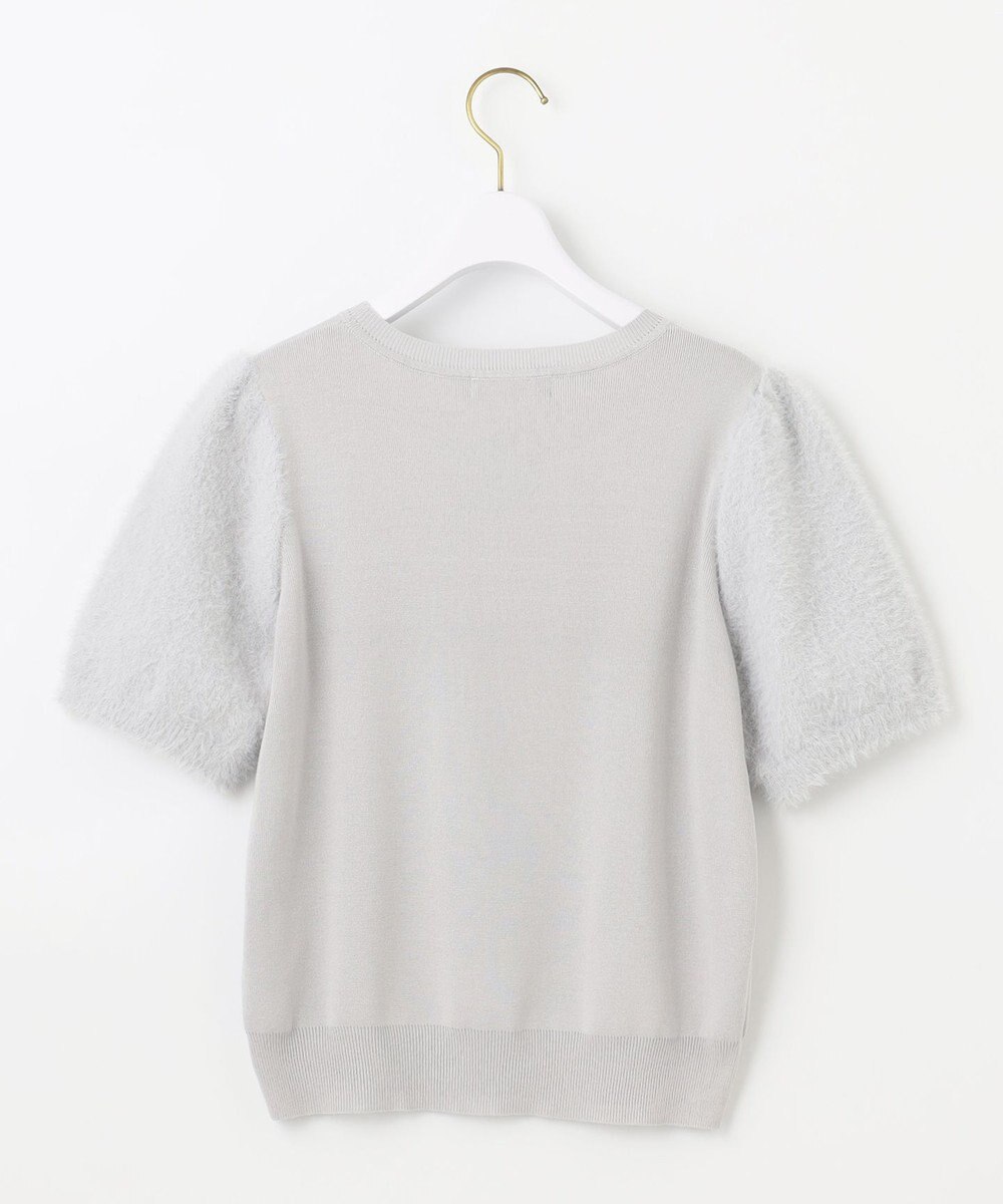 ANY SIS 【洗える】シャギースリーブ ニット 