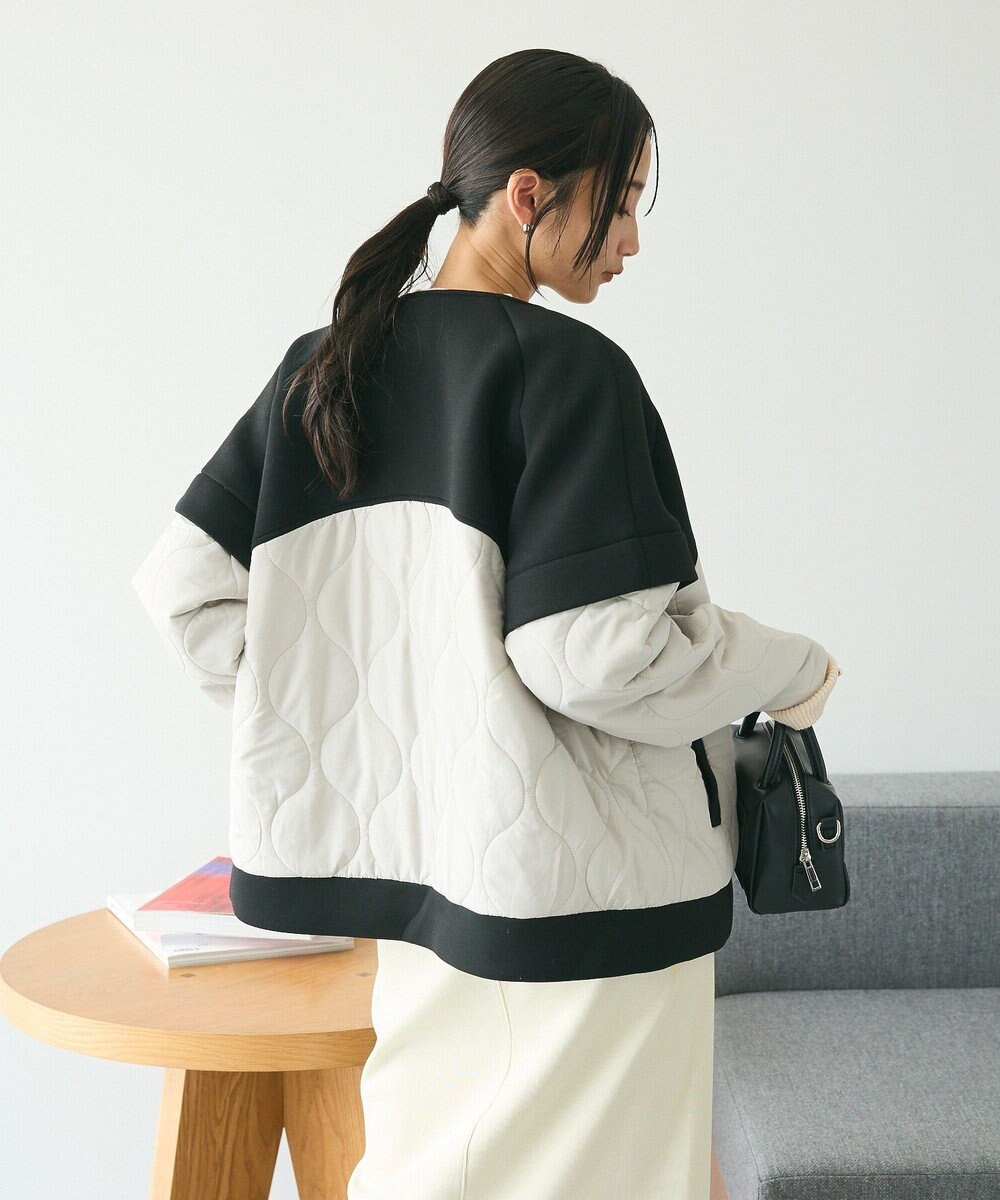 CRAFT STANDARD BOUTIQUE ダンボール×中綿ヨーク切替ジャケット 