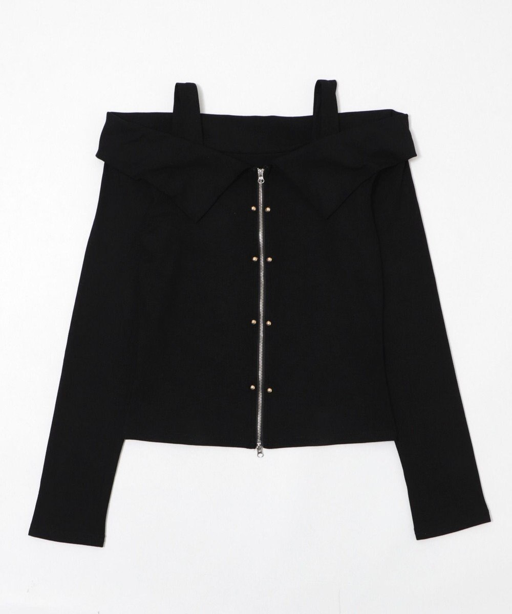 WEGO オフショルスタッズデザイントップ 