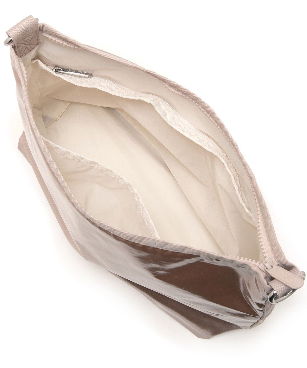 LeSportsac MEDIUM ZIP SHOULDER/ローズゴールドシャイン 