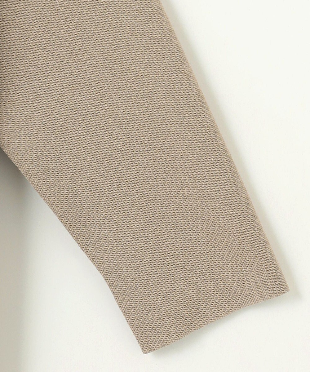 自由区 【洗える】ドライコットンハイゲージニット アウター 