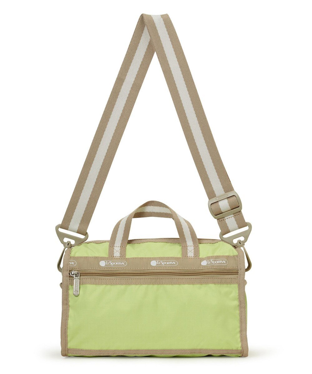 LeSportsac MINI DUFFEL CROSSBODY/スペクテイターライム/ボーン 