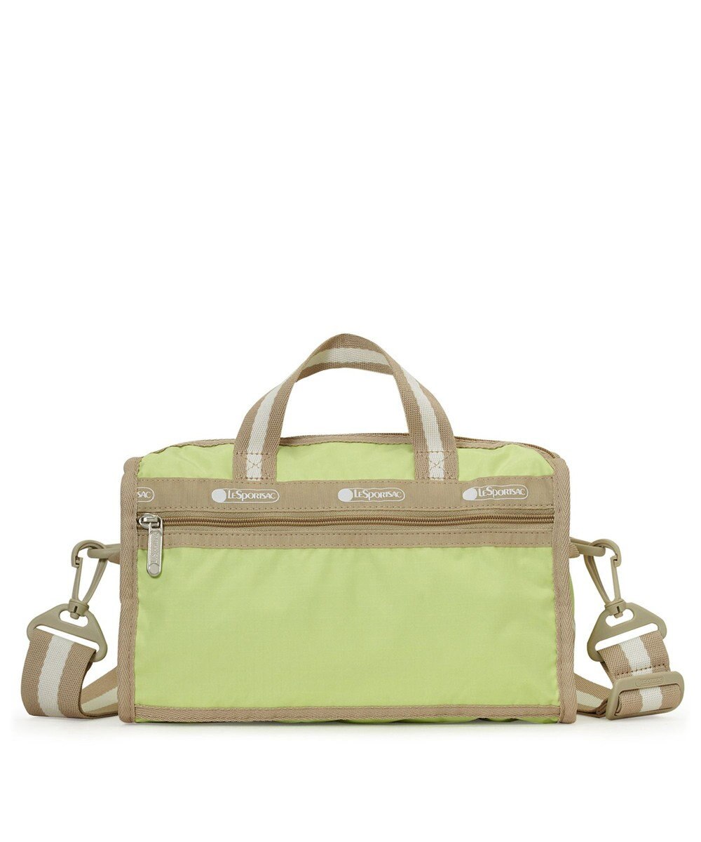 LeSportsac MINI DUFFEL CROSSBODY/スペクテイターライム/ボーン 