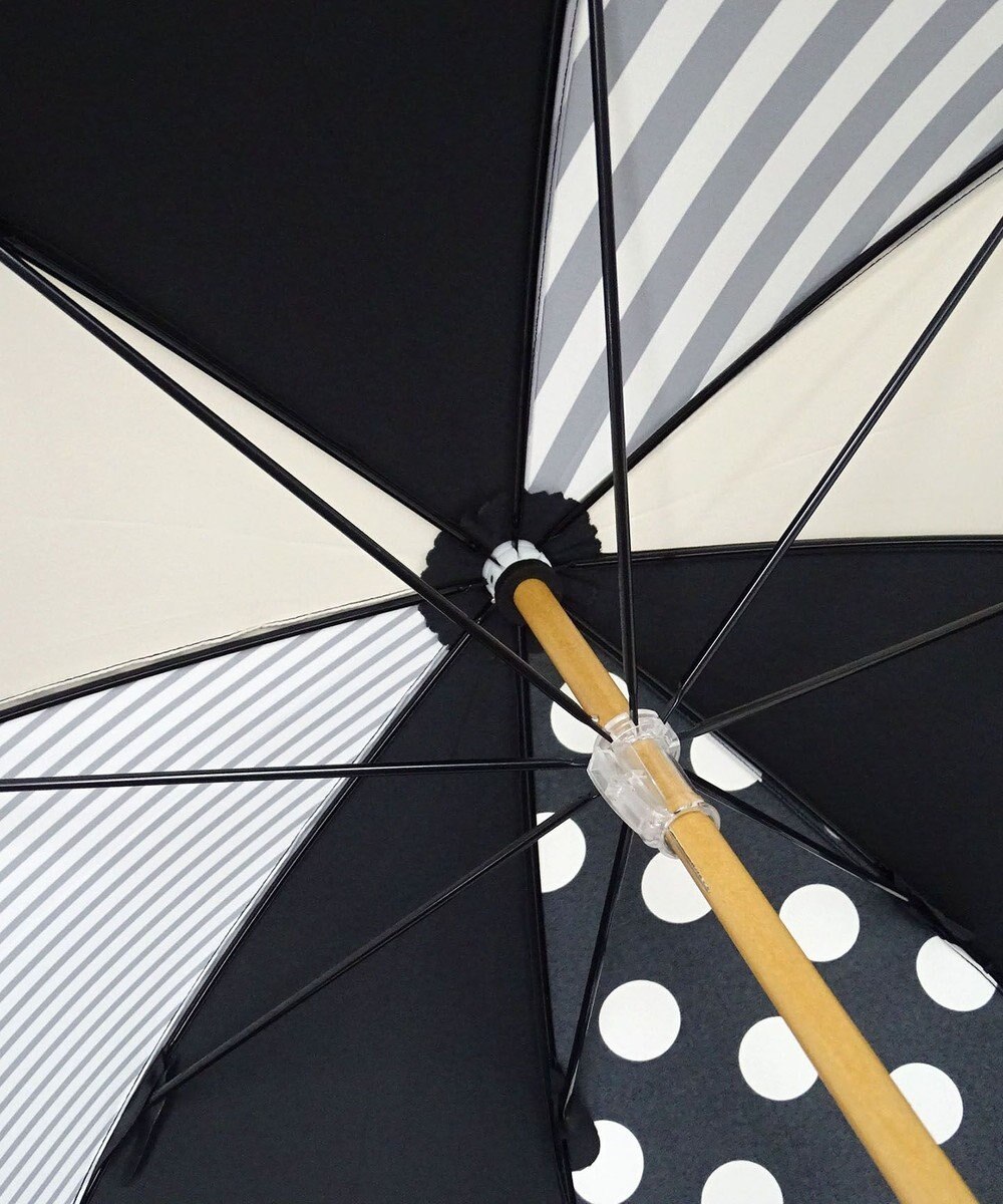 +RING 【UVカット90%以上】【数量限定】レディース向け 晴雨兼用（長ショート） BLK T1164 