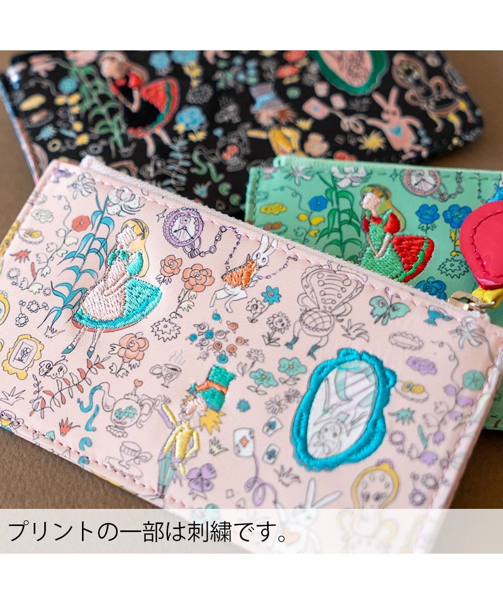 tsumori chisato CARRY 不思議の国のアリス フラグメントケース 【ミニマルなキャッシュレススタイルにピッタリ】 