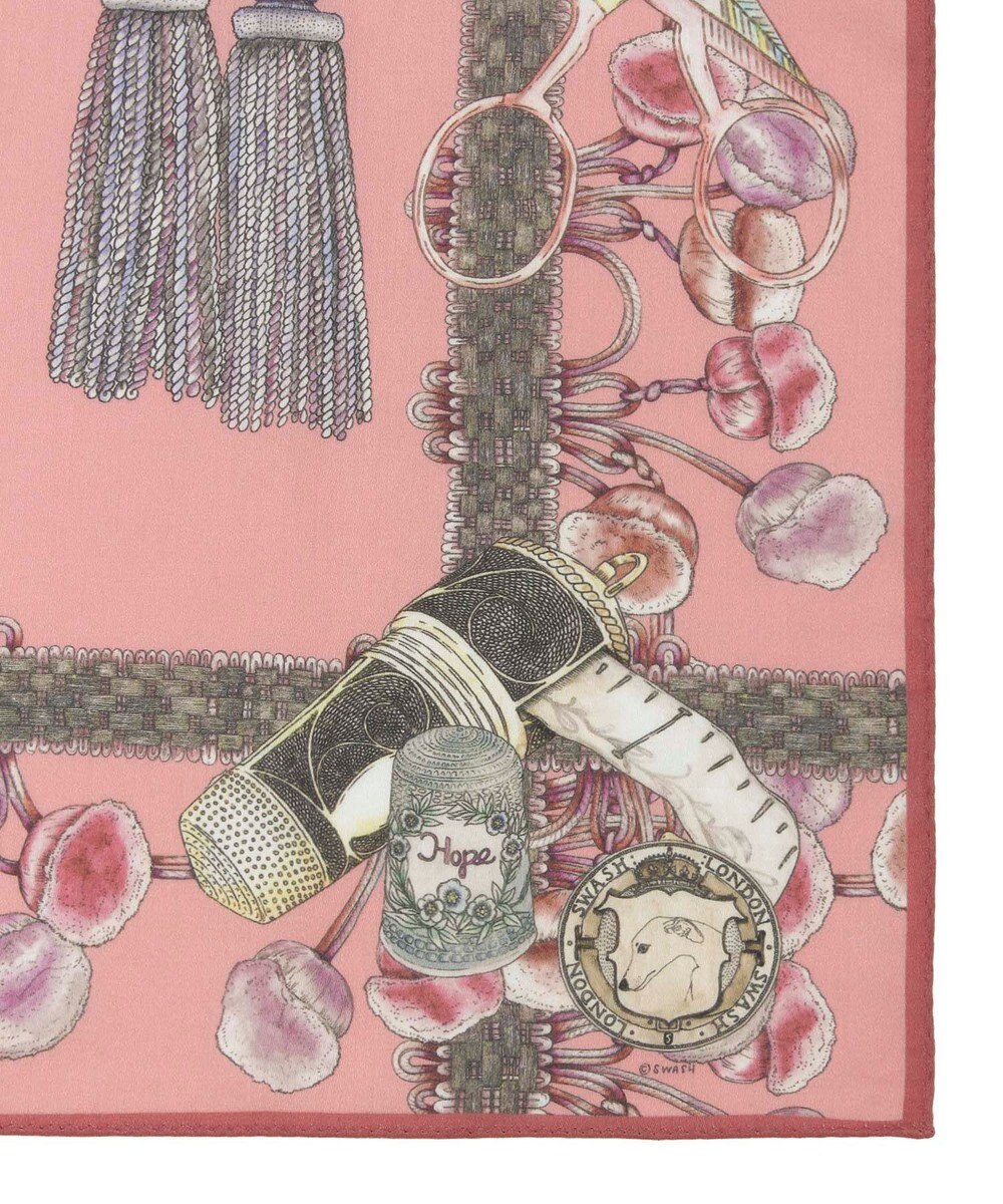 MOONBAT SWASH LONDON(スウォッシュロンドン） コットンハンカチーフ THINK OF ME 52×52 日本製 